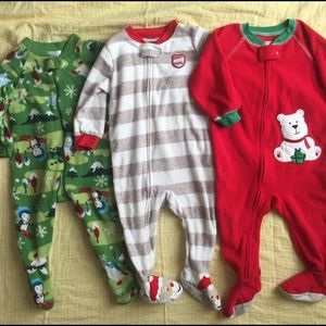 Set of 3 Winter/ Christmas PJs.